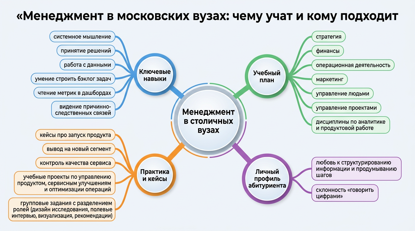 Менеджмент в московских вузах